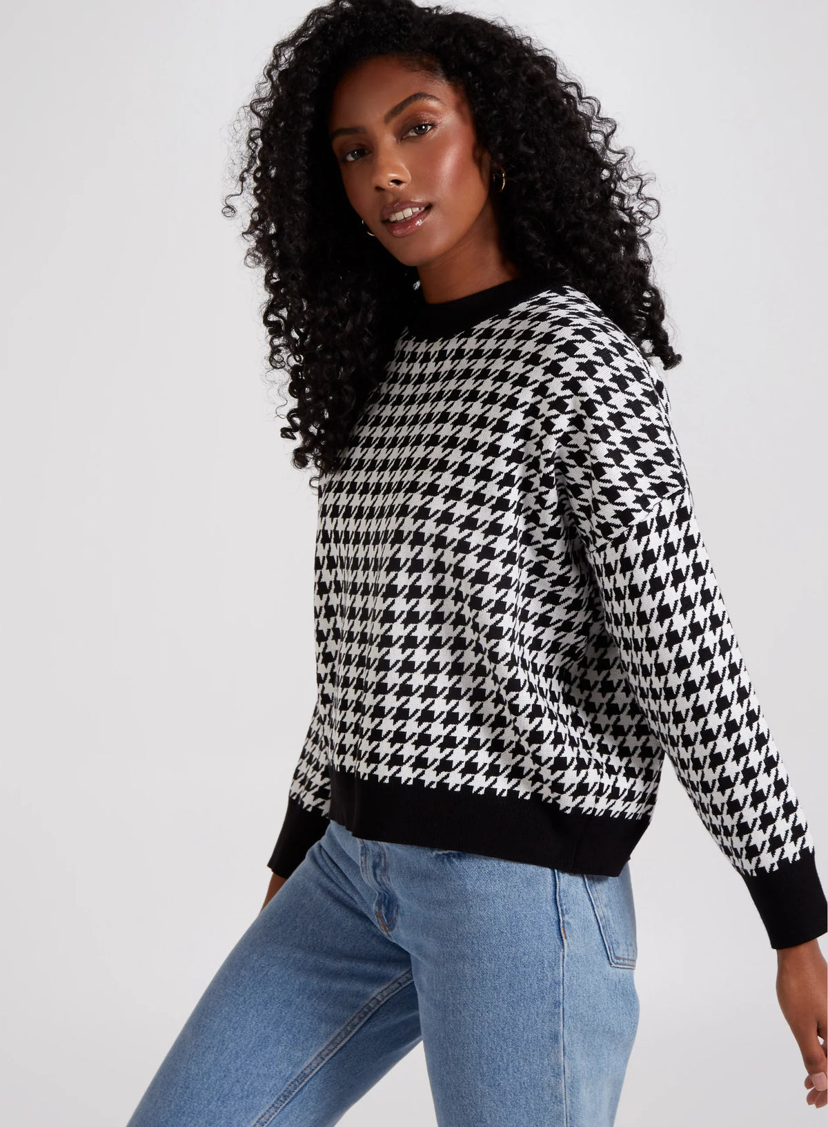 Houndstooth Jumper