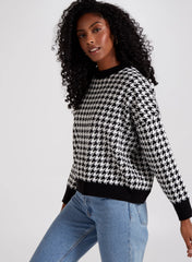 Houndstooth Jumper