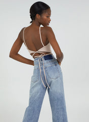 Tie Back Crop Top