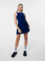 Tennis Dress With Contrast Binding