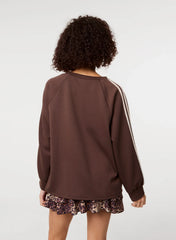 Metallic Leopard Long Sleeve Sports Jersey