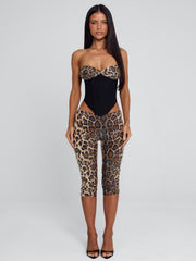 EIRA TOP LEOPARD SEQUIN
