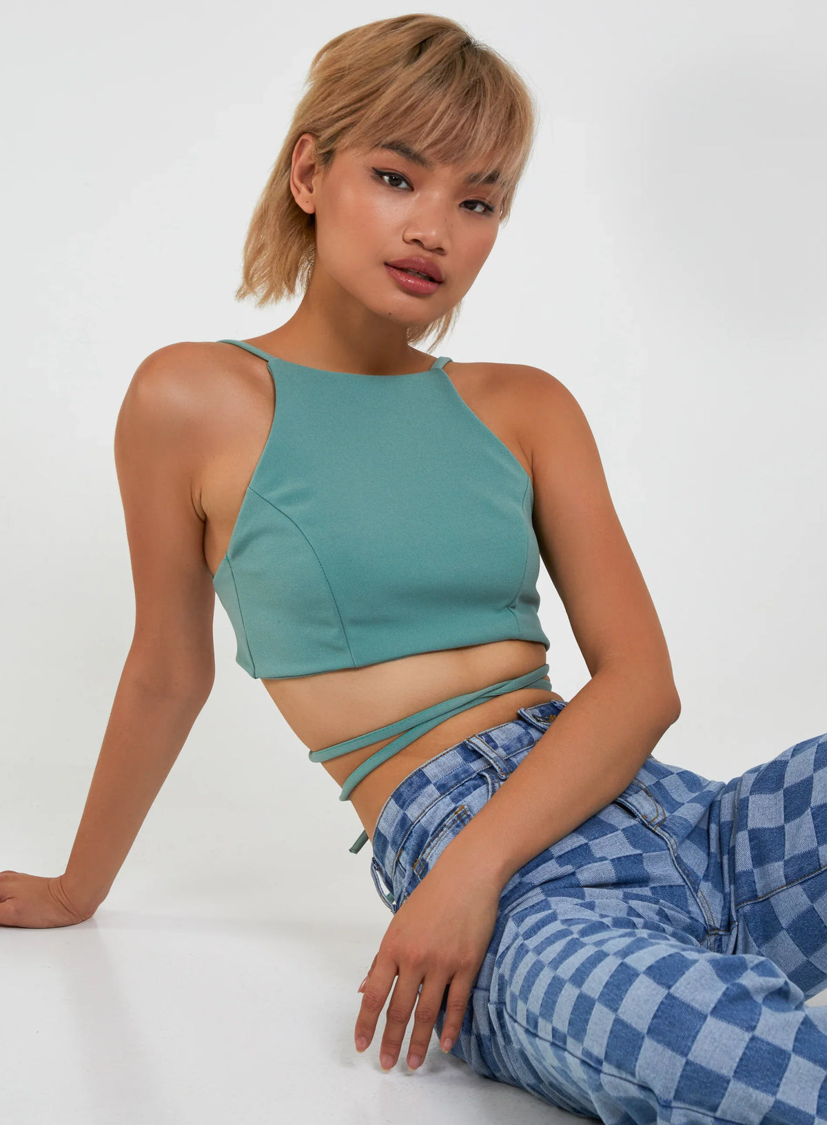Tie Back Crop Top
