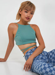 Tie Back Crop Top