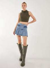 Brushed Racer Rib Vest