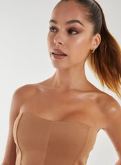 Seam Detail Corset Top