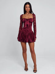 LEVIANA MINI DRESS RED