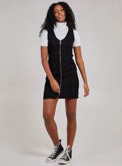 Zip Through Corduroy Dress