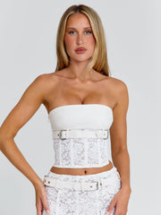 LUNALLA TOP IVORY