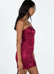 Sebastian Mini Dress Red