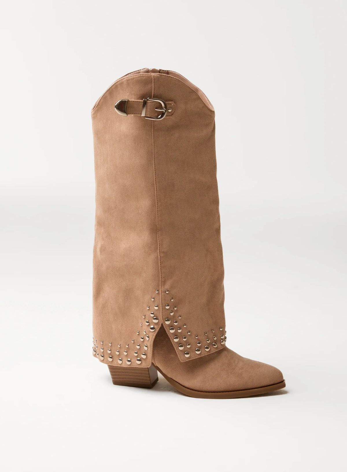 Stud Tall Cape Cowboy Boots