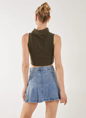 Brushed Racer Rib Vest