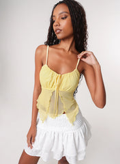 Polka Dot Butterfly Cami Top