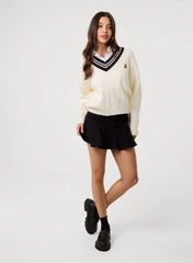 Flippy Denim Mini Skirt With Shorts