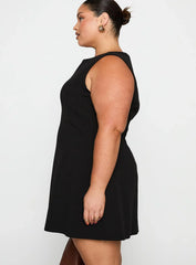 Anse Mini Dress Black Curve