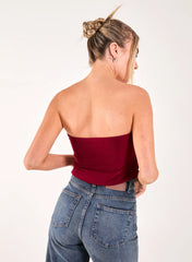 Keyhole Butterfly Bandeau Top