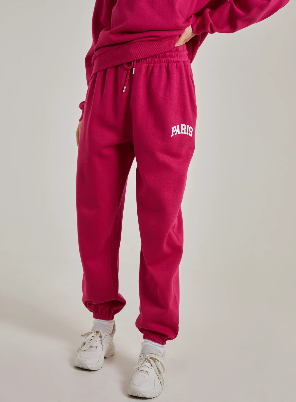 Paris Slogan Joggers