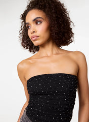 Diamante Bandeau Top