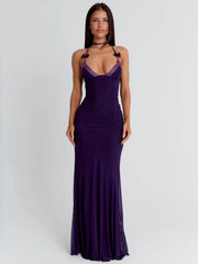 AILIANI MAXI DRESS PURPLE