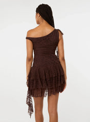 Lace Ruffle Dress