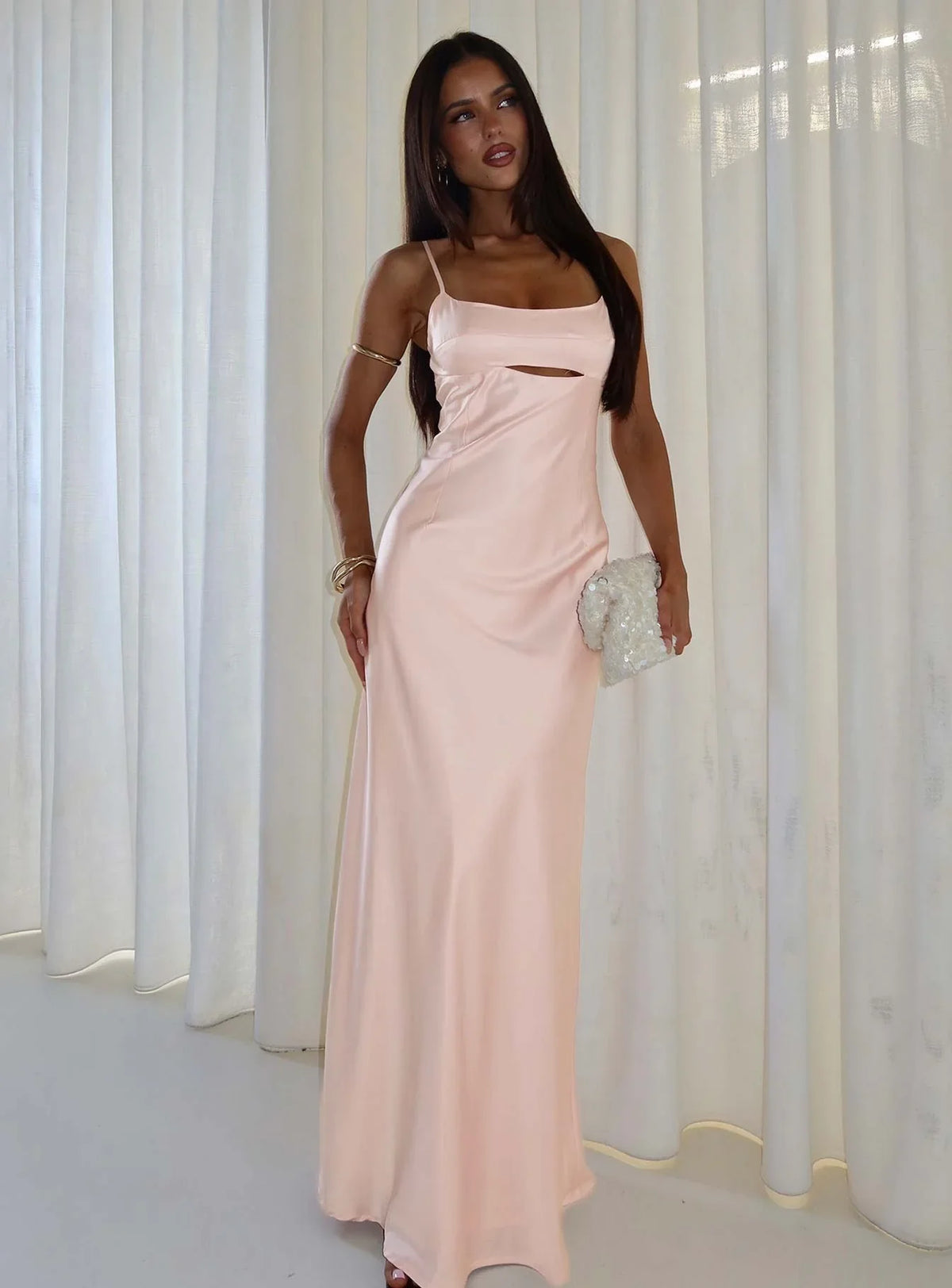 Powell Maxi Dress Light Pink