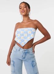 Daisy Crochet Hanky Top