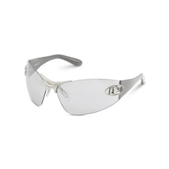 Signature Frameless Sunglasses Silver